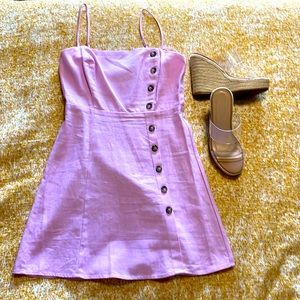 Copper Key, Medium, Lilac strappy dress